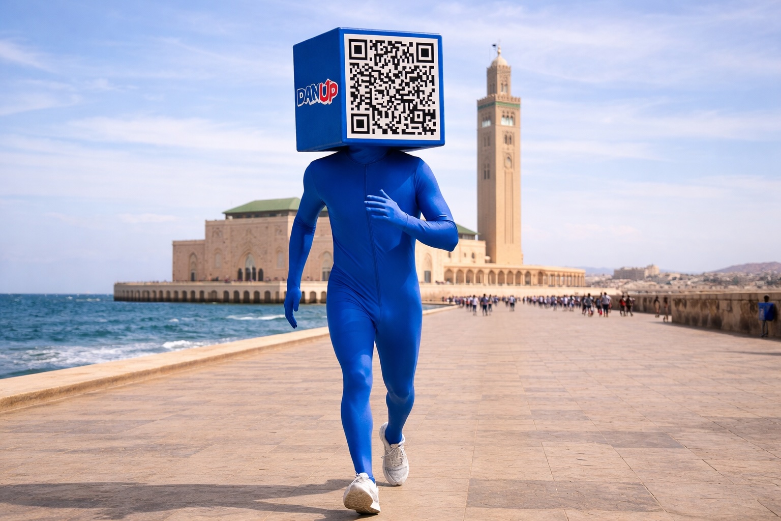 Visuel de campagne Danup QR